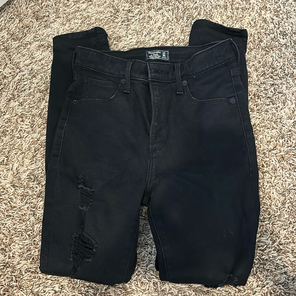 like new Abercrombie skinny jeans